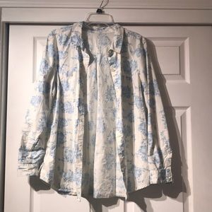 Floral cotton cotton down